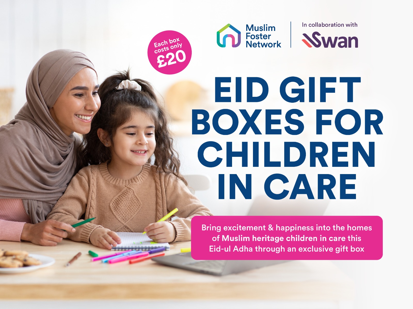 Cover image for UK Muslim Foster Kids Gifts